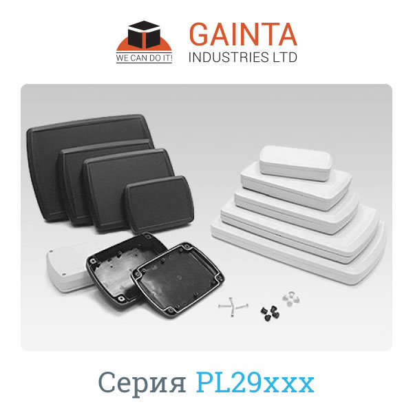Корпус GAINTA PL2984BK+GSKT, 279*206*30 мм