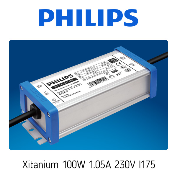 Драйвер тока PHILIPS 929001400880 Xitanium 100W 1.05A 230V I175