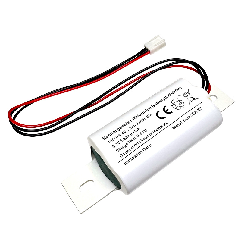 АКБ OSSDAT Аккумулятор для БАП-LiFePO4-18650 6.4V 1.5Ah