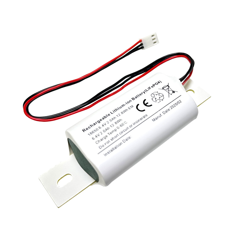 АКБ OSSDAT Аккумулятор для БАП-LiFePO4-18650 6.4V 2.0Ah