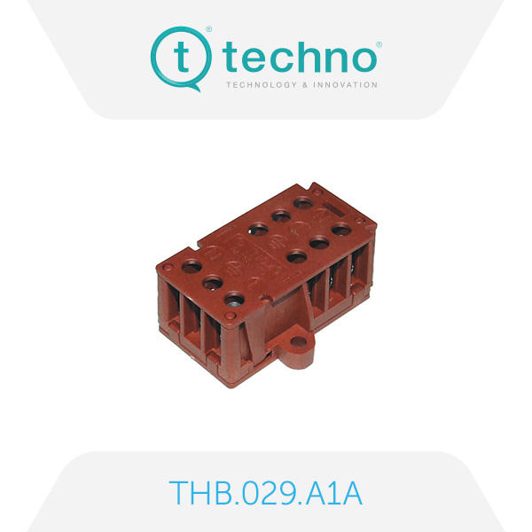 Блок терминальный TECHNO THB.029.A1A, блок терминальный TEEBLOCK IP00