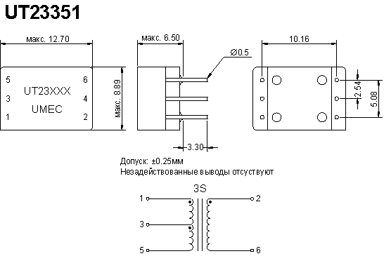  UMEC UT23351: T1/E1 /PE65351